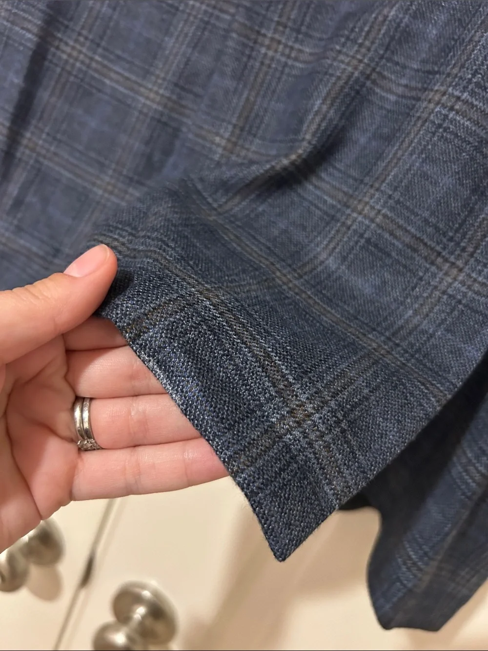 Ing Loro Piana x Nordstrom Plaid 100% Cashmere Blazer